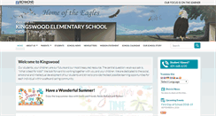 Desktop Screenshot of kingswood.sd38.bc.ca