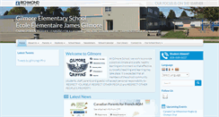 Desktop Screenshot of gilmore.sd38.bc.ca