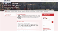 Desktop Screenshot of cook.sd38.bc.ca