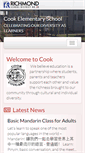 Mobile Screenshot of cook.sd38.bc.ca